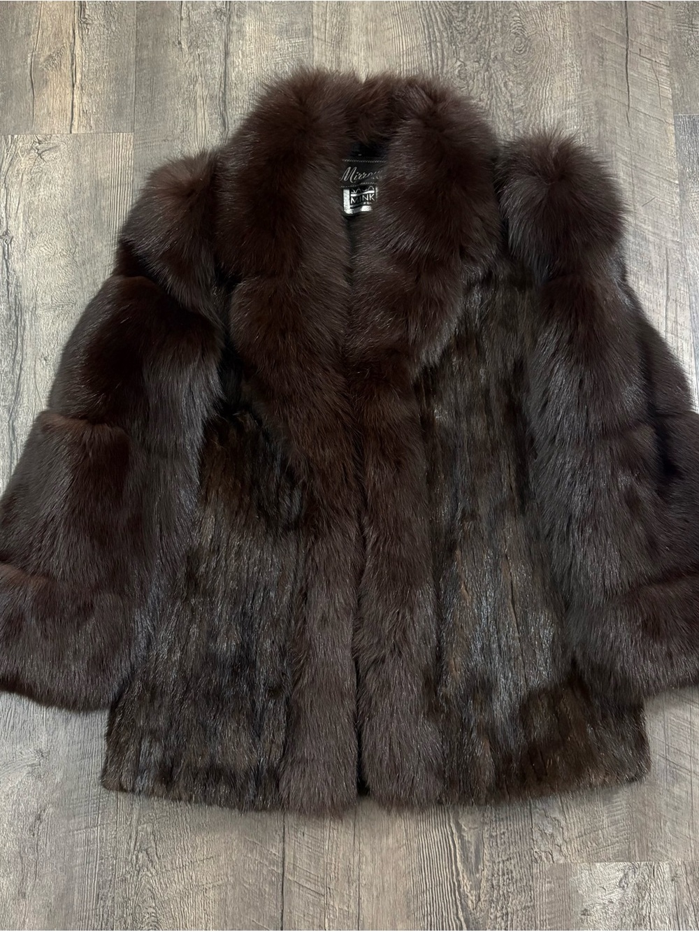 SAGA MINK Vintage Fur Coat